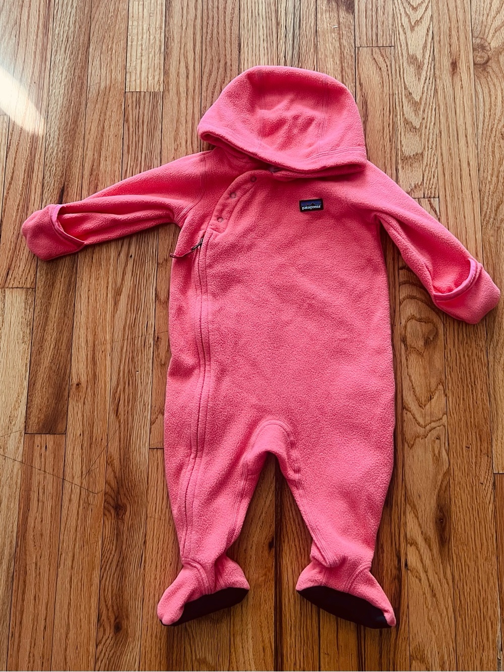 Patagonia Baby Fleece Hooded Bunting one piece